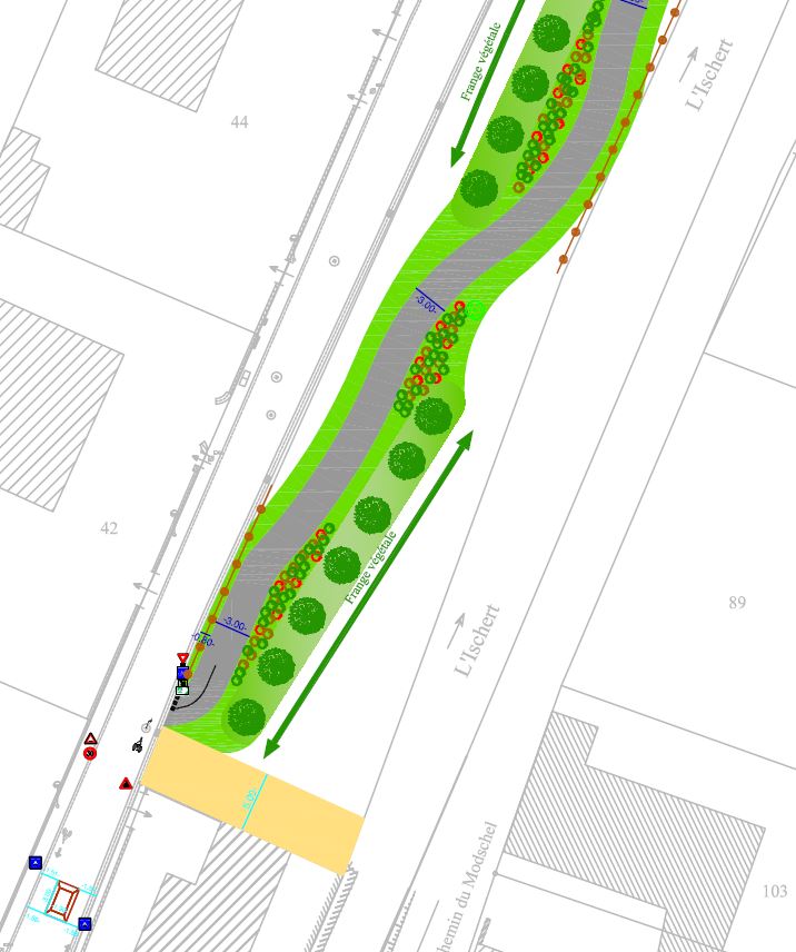 Moe Piste Cyclable Marckolsheim - Cabinet Un Point Six