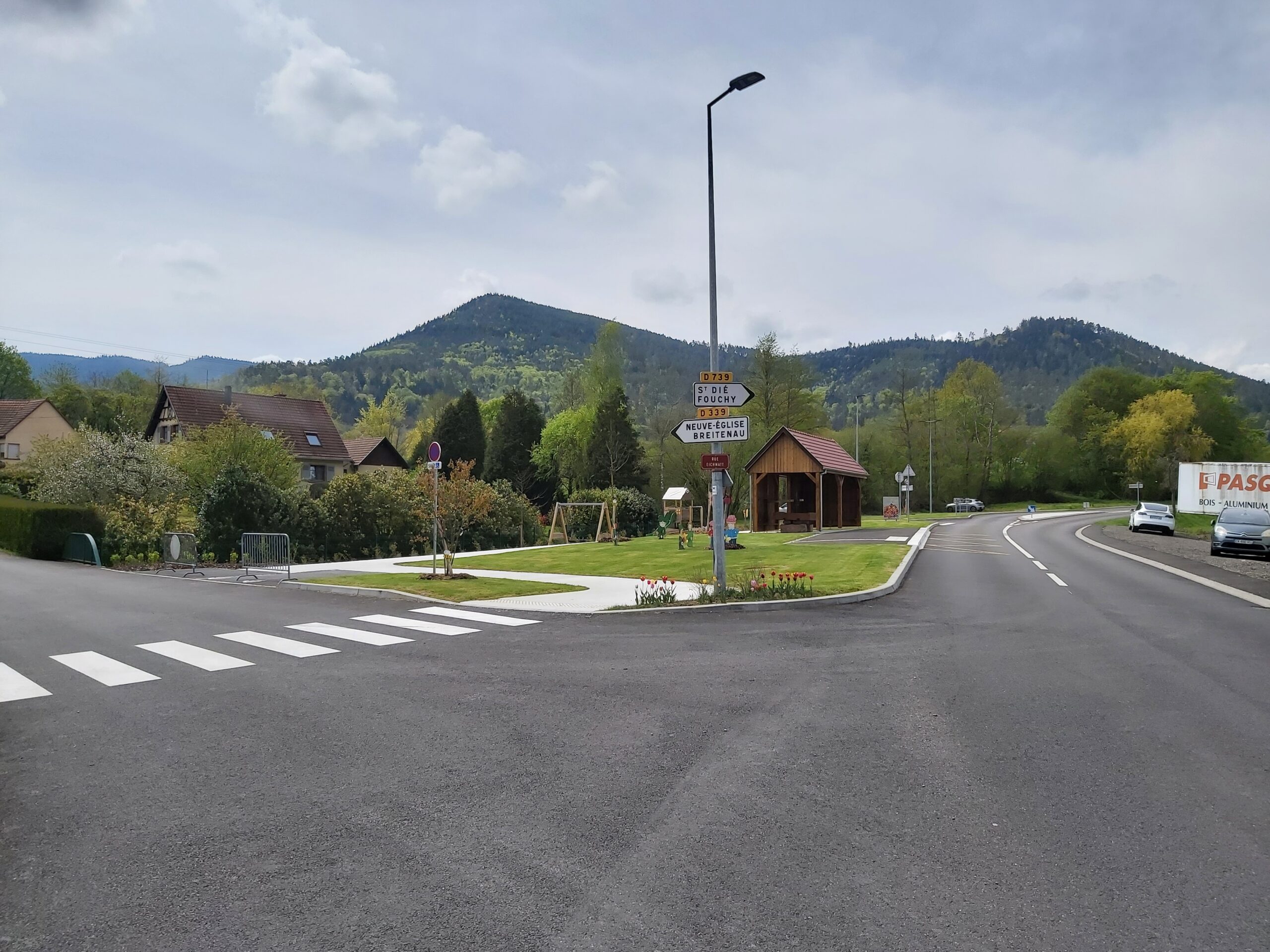 Aménagement de l'entrée sud de Bassemberg