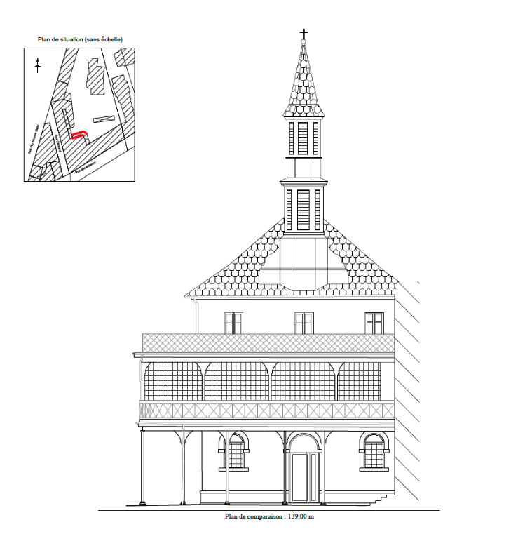 Plan de façades et toitures, plan de situation